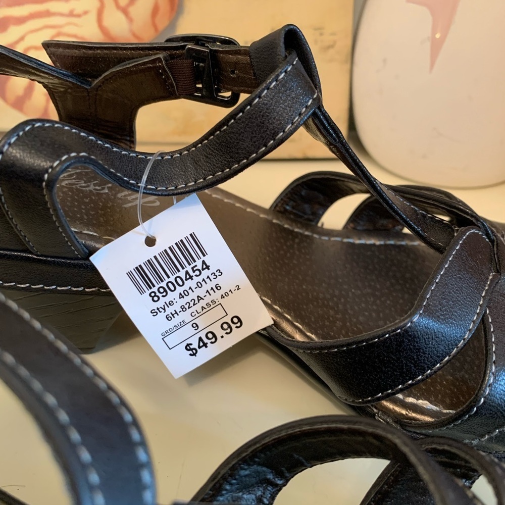NWT Jess up sandals size 9 black - Picture 5 of 7